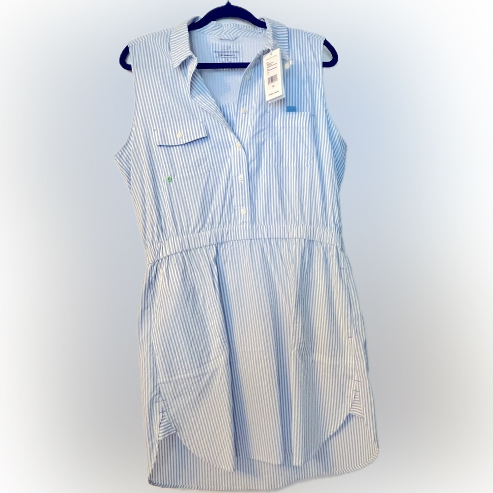 Vineyard Vines Performance Seersucker Dress